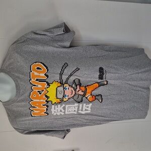 Naruto Shippuden Pixel Character t-shirt tee XL
